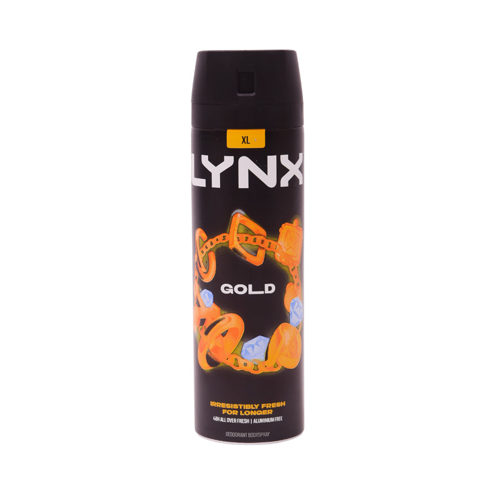 LYNX DEODORANT GOLD XL 200 ML Default Title - MamasJan perfumes