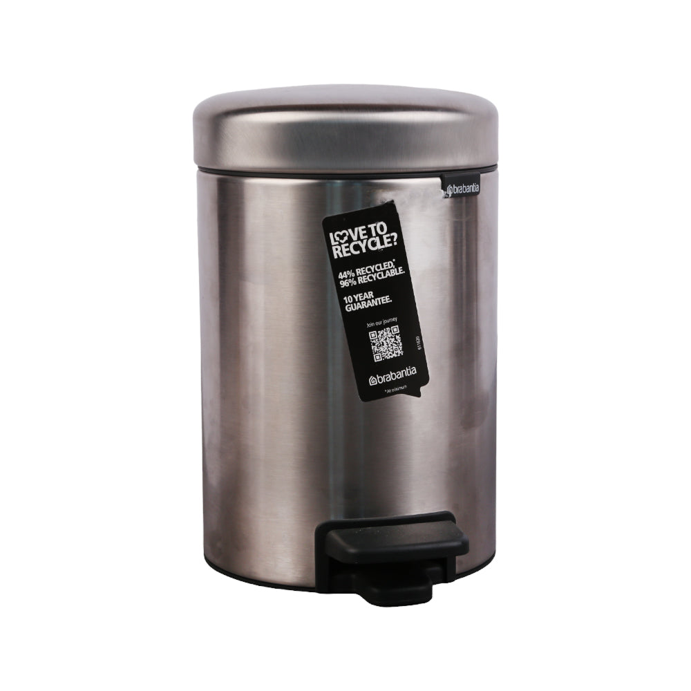 DUST BIN BRABANTIA 3LTR 113222 Default Title - MamasJan Crockery