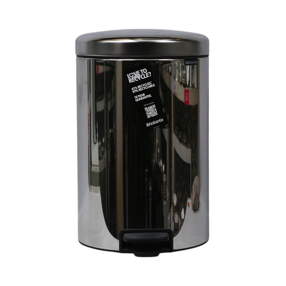 DUST BIN BRABANTIA 20LTR 113987 BASIC Default Title - MamasJan Crockery