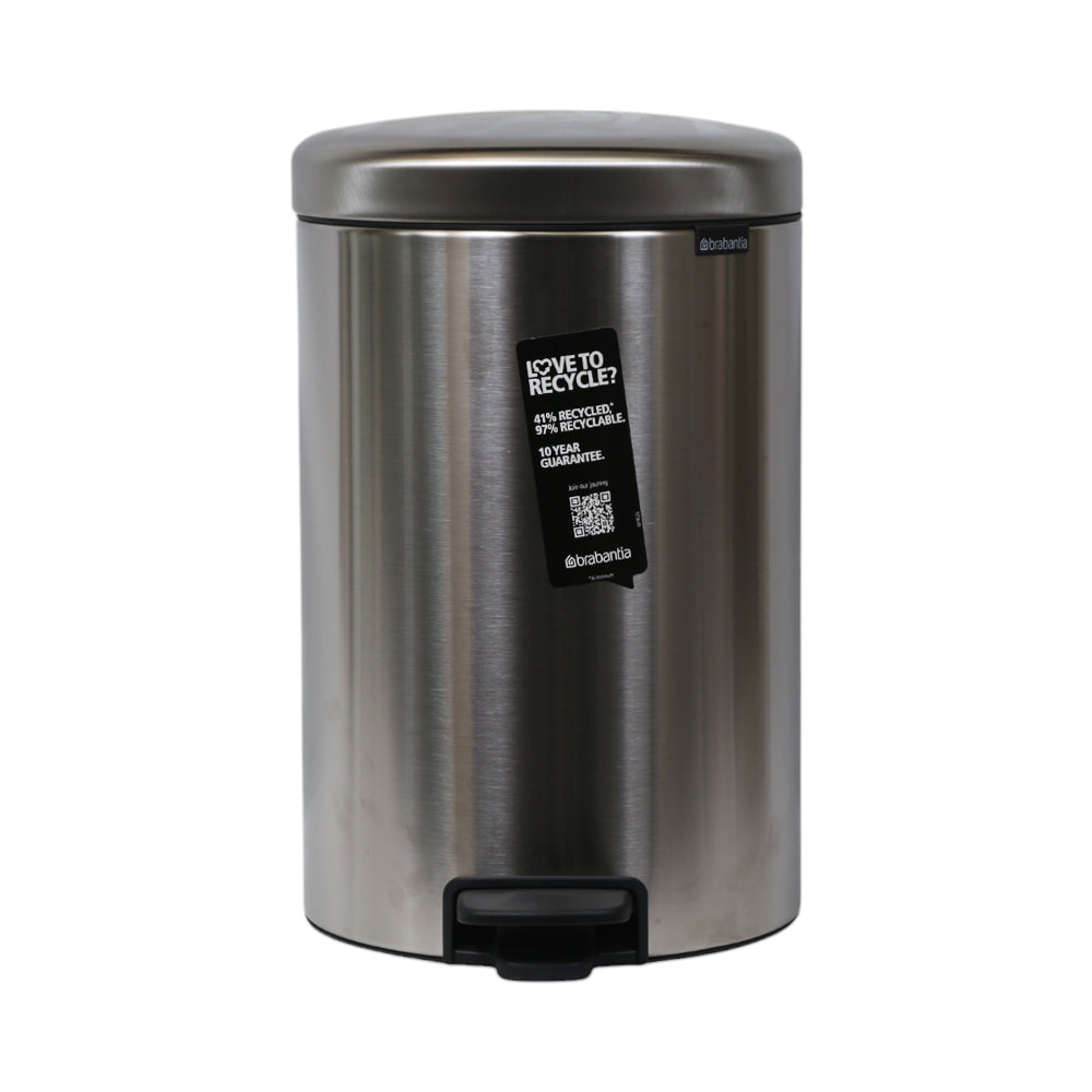 DUST BIN BRABANTIA 20LTR 114021 Default Title - MamasJan Crockery