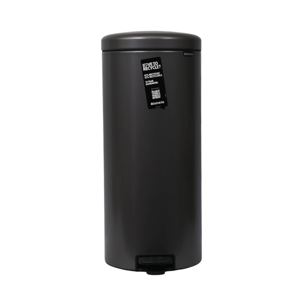 DUST BIN BRABANTIA 30LTR 114441 BASIC Default Title - MamasJan Crockery