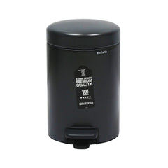 DUST BIN BRABANTIA 3 LTR 233449 CONFIDENT GREY Default Title - MamasJan Crockery