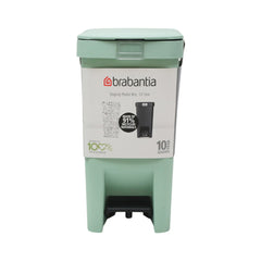 DUST BIN BRABANTIA 10 LTR 800368 JADE GREEN Default Title - MamasJan Crockery