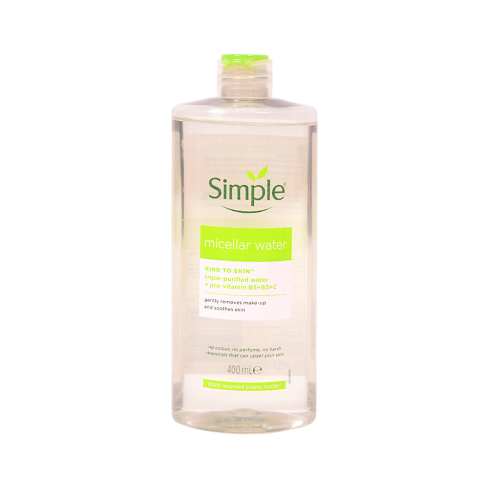 SIMPLE MICELLAR CLEANSING WATER 400 ML Default Title - MamasJan skincare