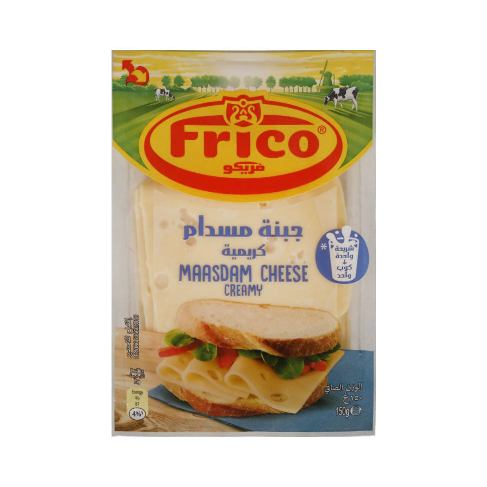 FRICO CHEESE SLICES ORIGINAL MASDAM 150 GM Default Title - MamasJan GroceryFoods