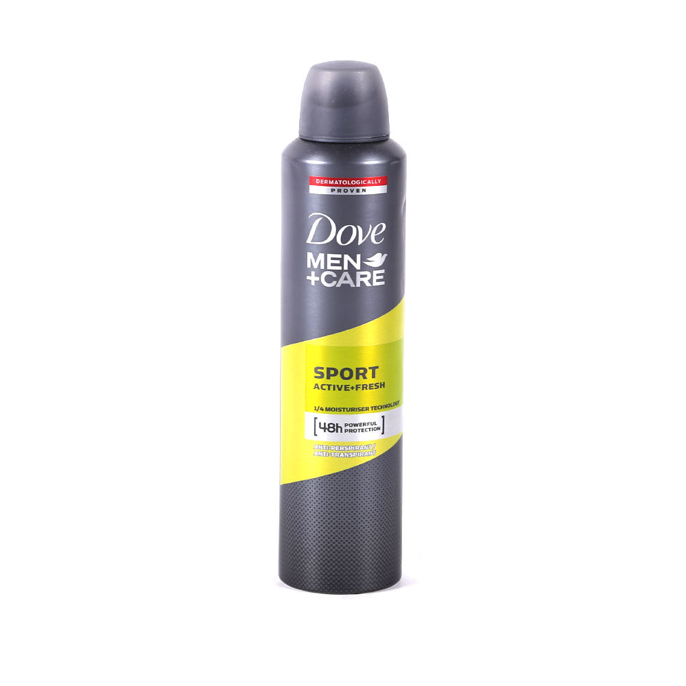 DOVE MEN CARE DEODORANT SPORT ACTIVE FRESH 250 ML Default Title - MamasJan Grocery Nonfood