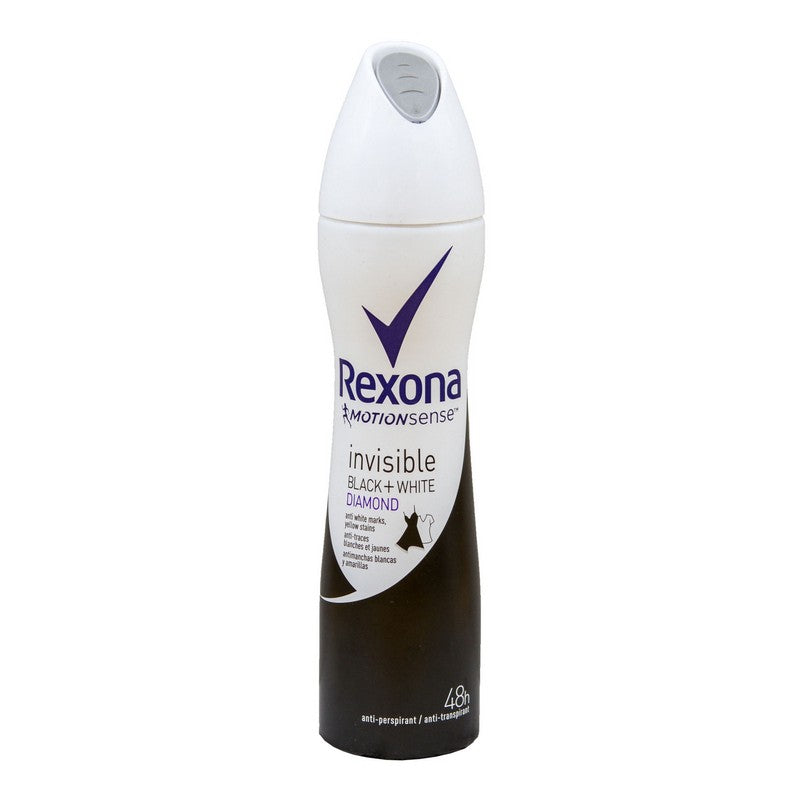 REXONA DEODORANT INVISIBLE BLACK WHITE DIAMOND WOMEN 200 ML Default Title - MamasJan Grocery Nonfood