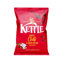 KETTLE CHIPS SWEET CHILLI & SOUR CREAM 130 GM Default Title - MamasJan Grocery Food