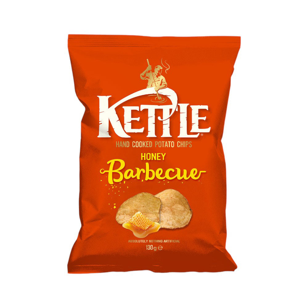 KETTLE CHIPS HONEY BARBECUE 130 GM Default Title - MamasJan Grocery Food