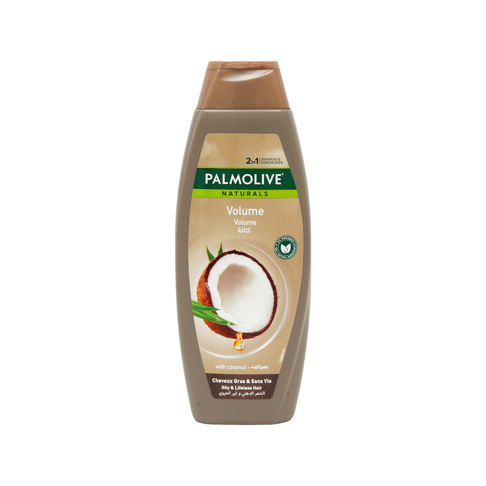 PALMOLIVE SHAMPOO VOLUME COCONUT 2IN1 380 ML Default Title - MamasJan haircare