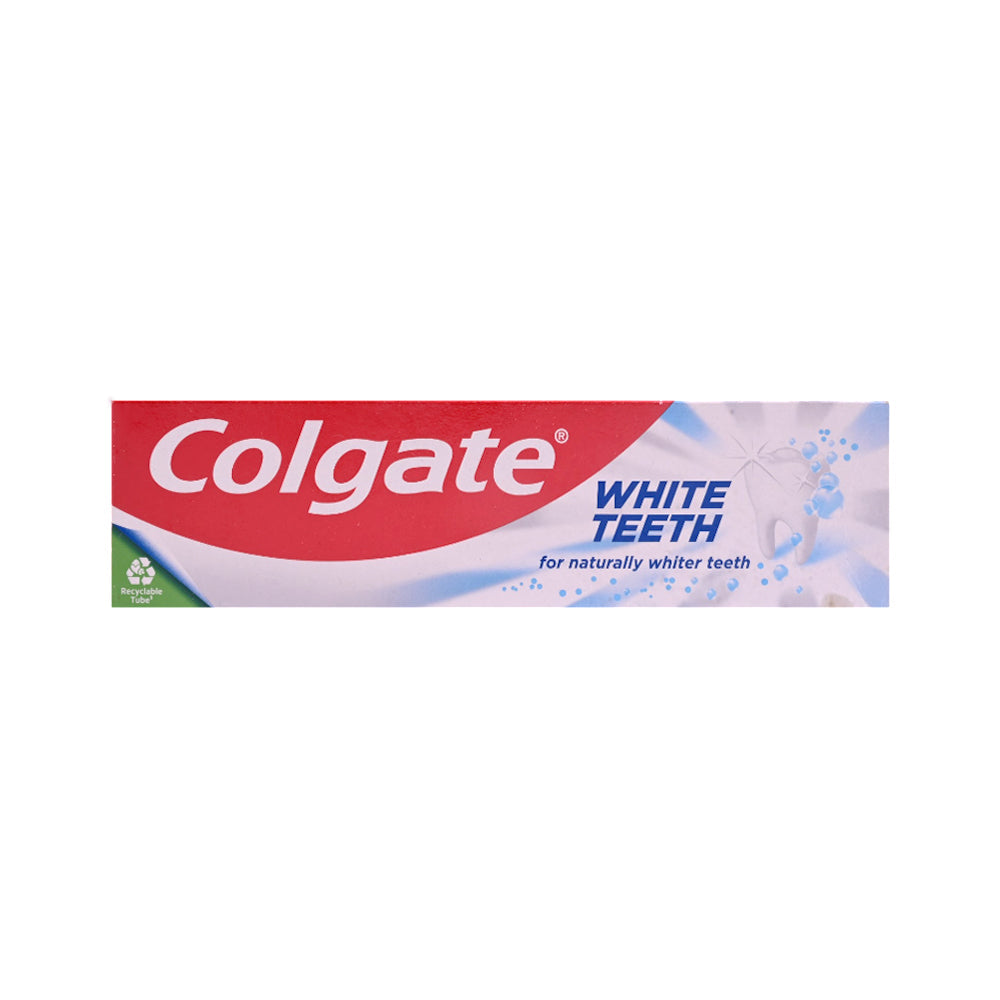 COLGATE TOOTHPASTE WHITE TEETH 75 ML Default Title - MamasJan Grocery Nonfood