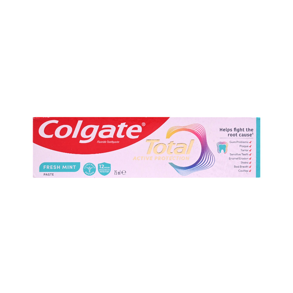 COLGATE TOOTH PASTE TOTAL FRESH MINT 75 ML Default Title - MamasJan Grocery Nonfood