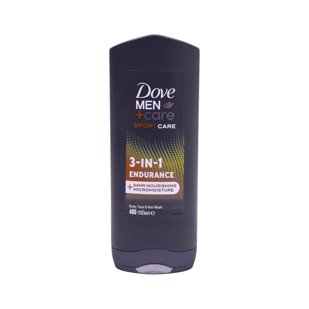 DOVE MEN BODY WASH SPORT CARE ENDURANCE 3IN1 400 ML Default Title - MamasJan skincare