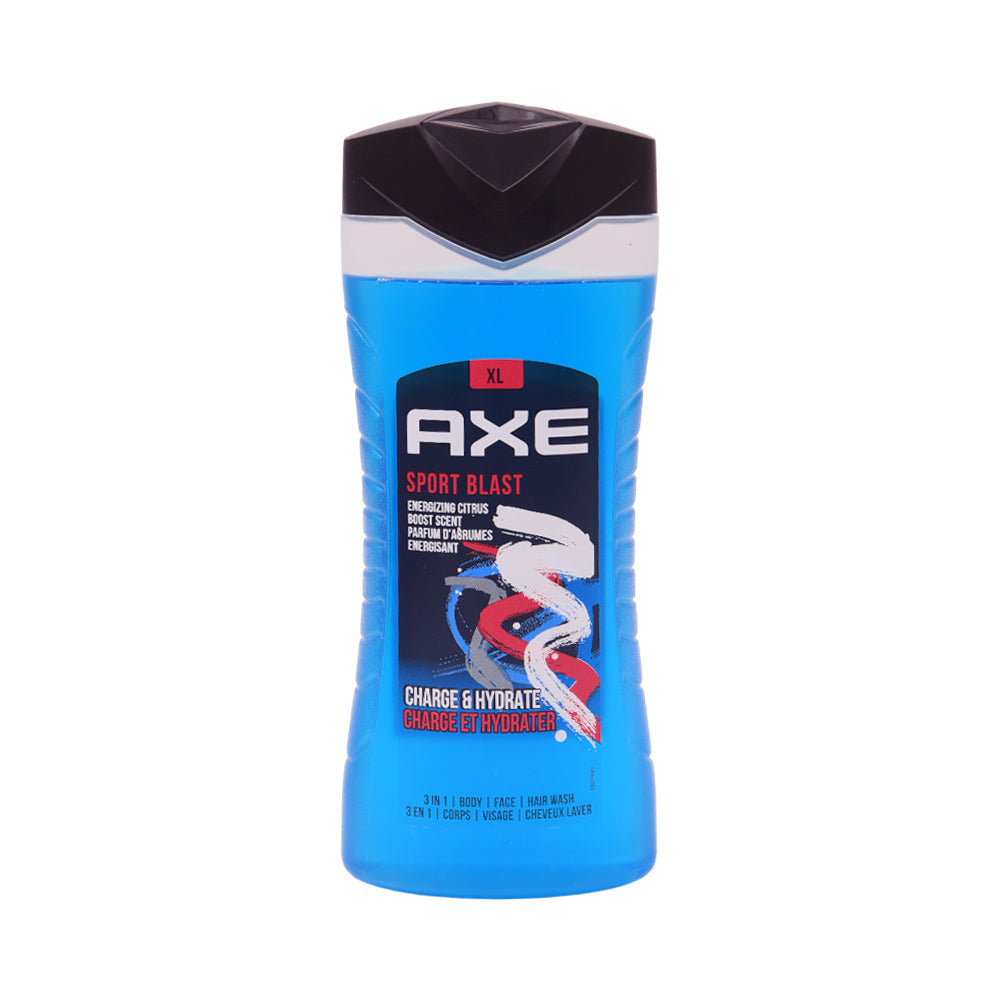 AXE BODY WASH XL SPORT BLAST 3IN1 400 ML Default Title - MamasJan skincare