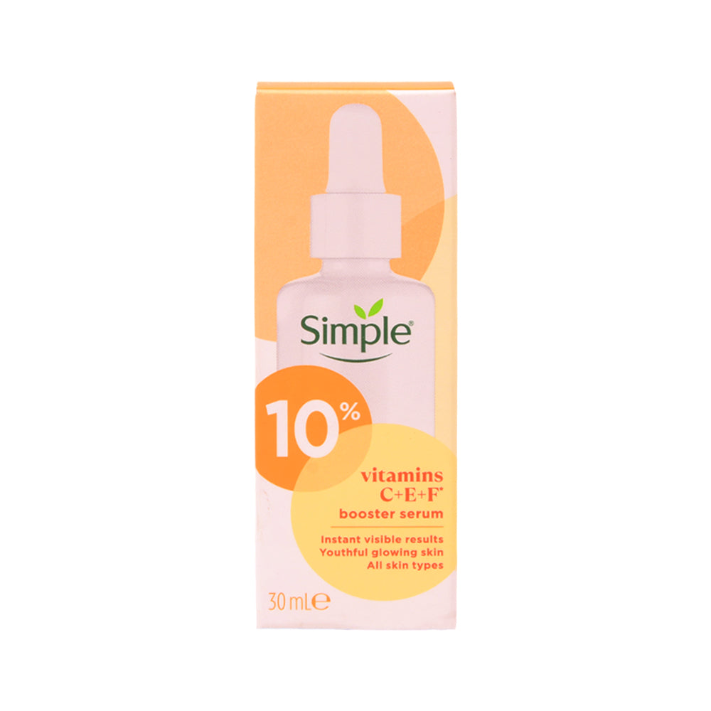 SIMPLE BOOSTER SERUM VIT C+E+F 10% 30 ML Default Title - MamasJan skincare