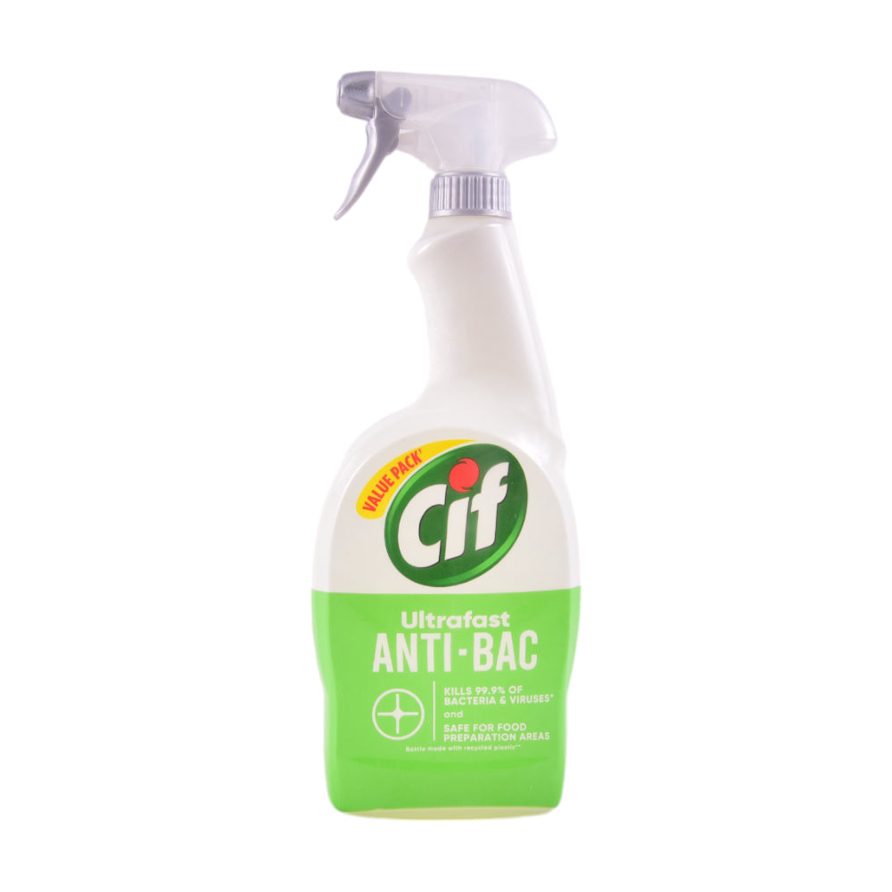 CIF CLEANER ULTRAFAST ANTI BACTERIA 750 ML Default Title - MamasJan Grocery Nonfood