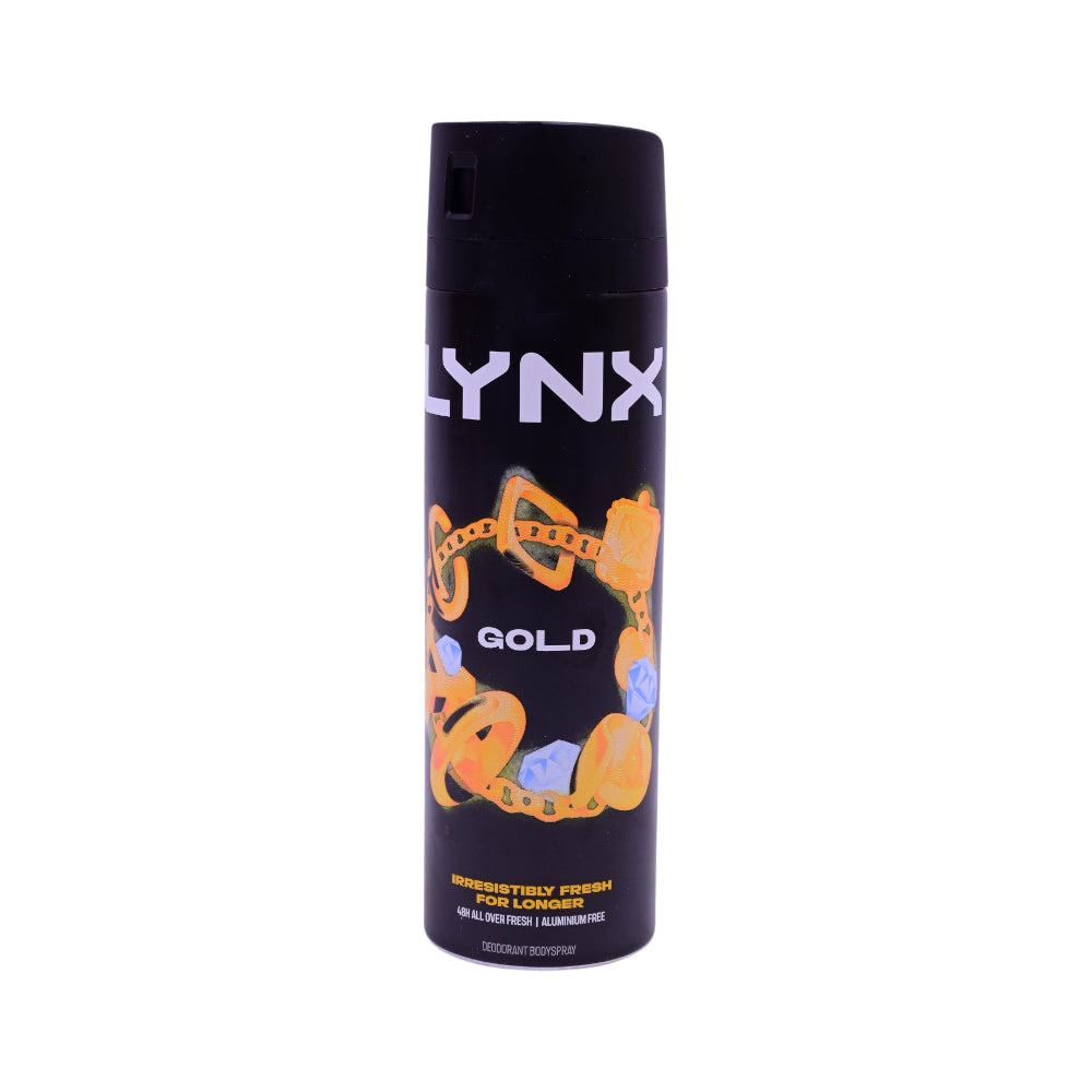 LYNX BODY SPARY GOLD 200 ML Default Title - MamasJan perfumes