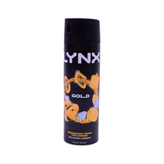 LYNX BODY SPARY GOLD 200 ML Default Title - MamasJan perfumes