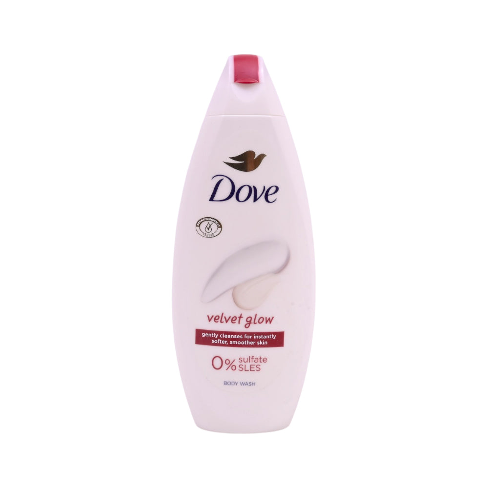 DOVE BODY WASH VELVET GLOW 225 ML Default Title - MamasJan skincare