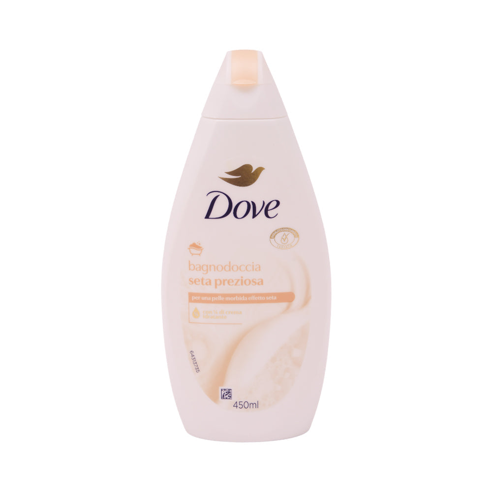 DOVE BODY WASH SETA PREZIOSA 450ML Default Title - MamasJan skincare