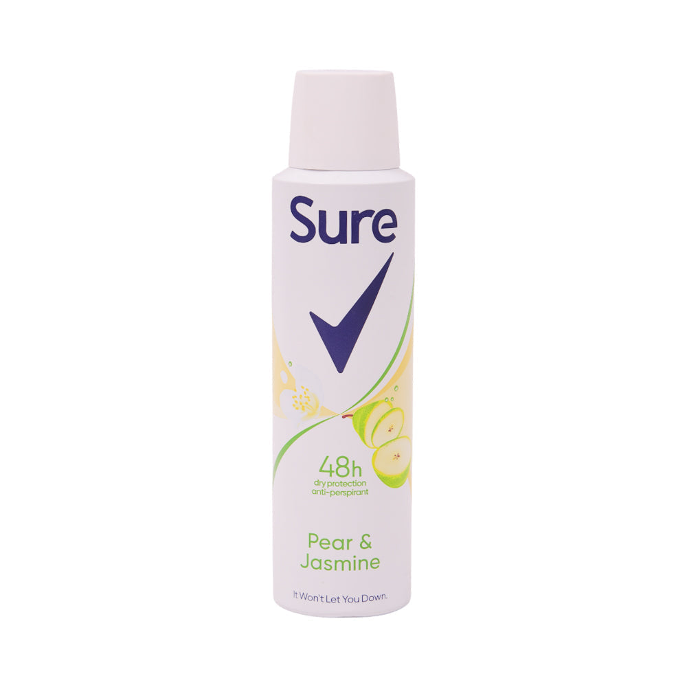 SURE DEODORANT PEAR & JASMINE 48H 150 ML Default Title - MamasJan perfumes