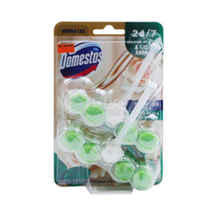 DOMESTOS TOILET FRESHNER WHITE ROSE & TEA TREE OIL 2X55 GM Default Title - MamasJan Grocery Nonfood