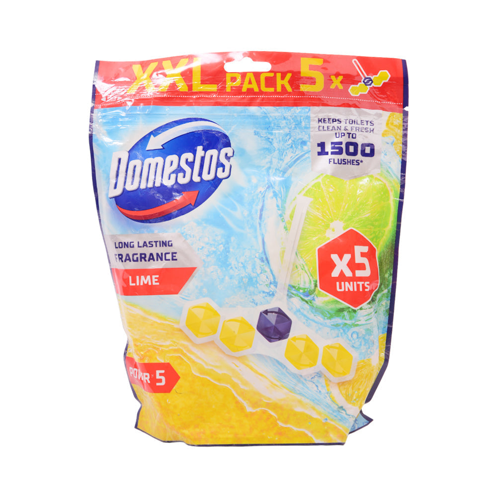 DOMESTOS RIM BLOCK PACK LIME 50G Default Title - MamasJan Grocery Nonfood