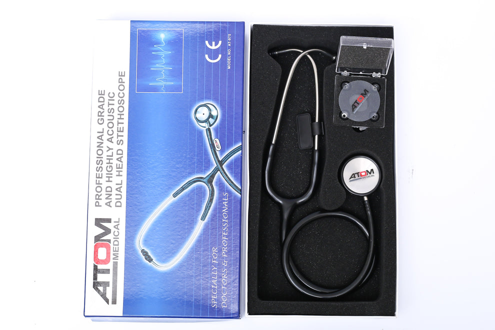 Atom Deluxe Stethoscope - The Healthcare Shop Pakistan