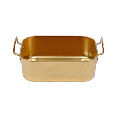 TRAY STEEL GOLDEN 16CM 25-22 Default Title - MamasJan Crockery