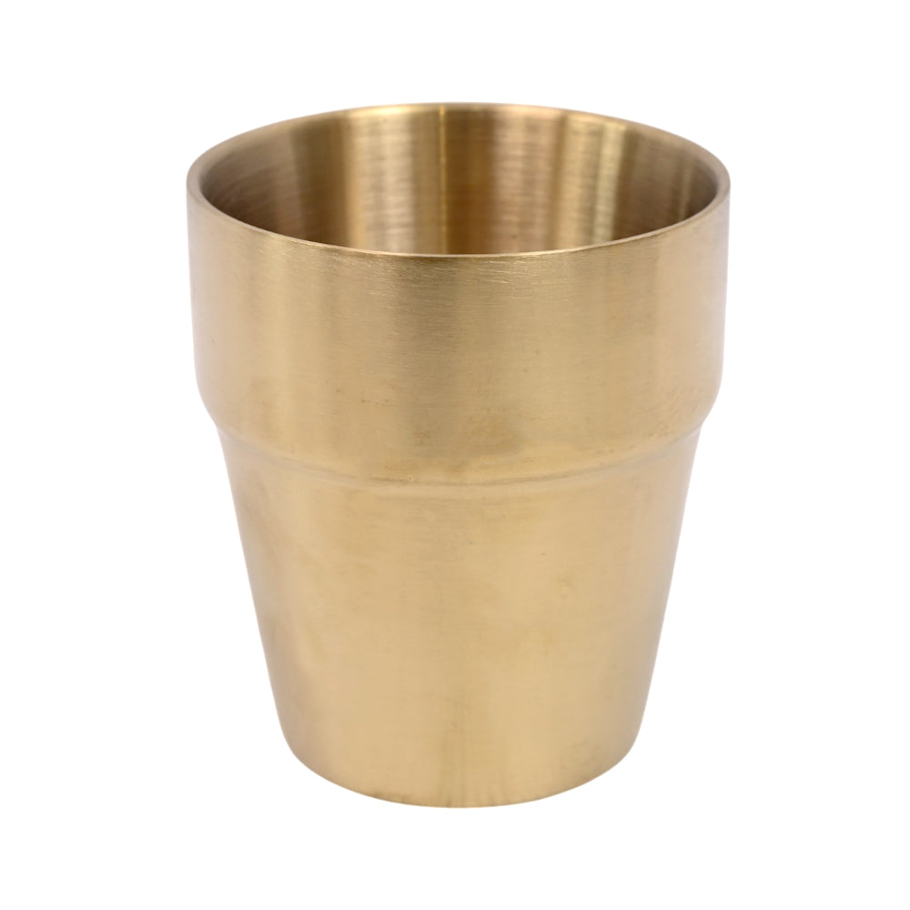 GLASS STEEL GOLDEN 25-3 (Pack of 6) Default Title - MamasJan Crockery