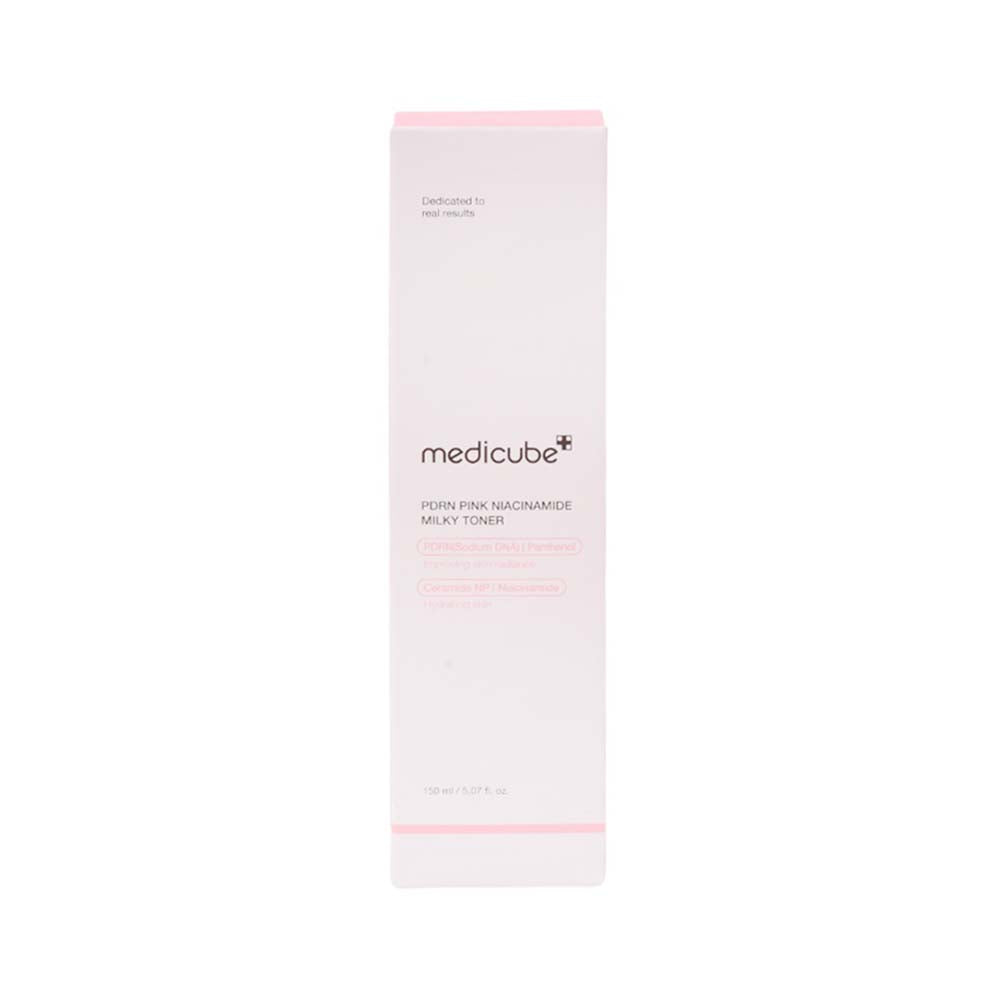 MEDICUBE PDRN PINK NACINAMIDE MILKY TONER 150ML Default Title - MamasJan Makeup