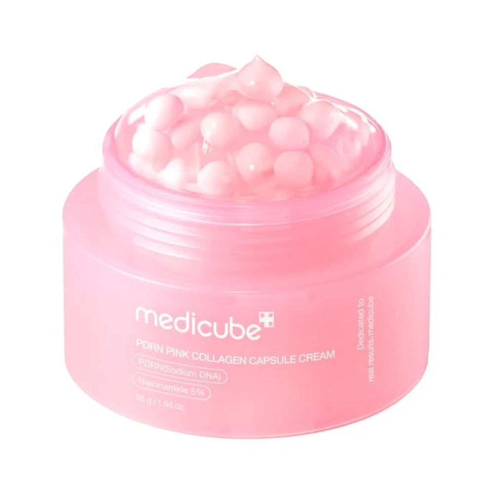 MEDICUBE PDRN PINK COLLAGEN CAPSULE CREAM 55G Default Title - MamasJan Makeup