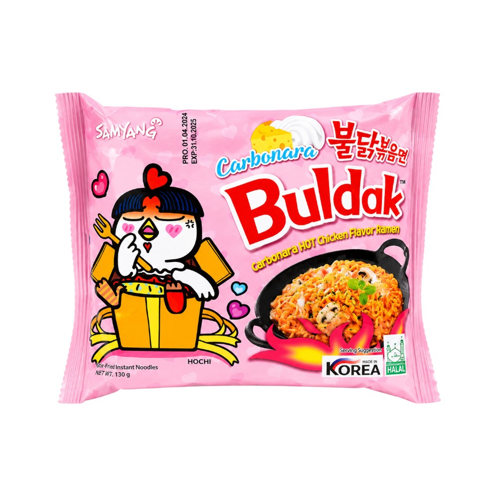 SAMYANG NOODLE CARBO CHICKEN FLAVOR RAMEN 130 GM Default Title - MamasJan Grocery Food