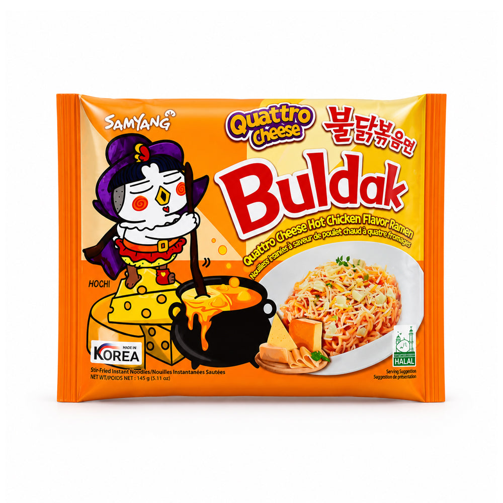 SAMYANG NOODLES QUATTRO CHEESE RAMEN 145 GM Default Title - MamasJan Grocery Food