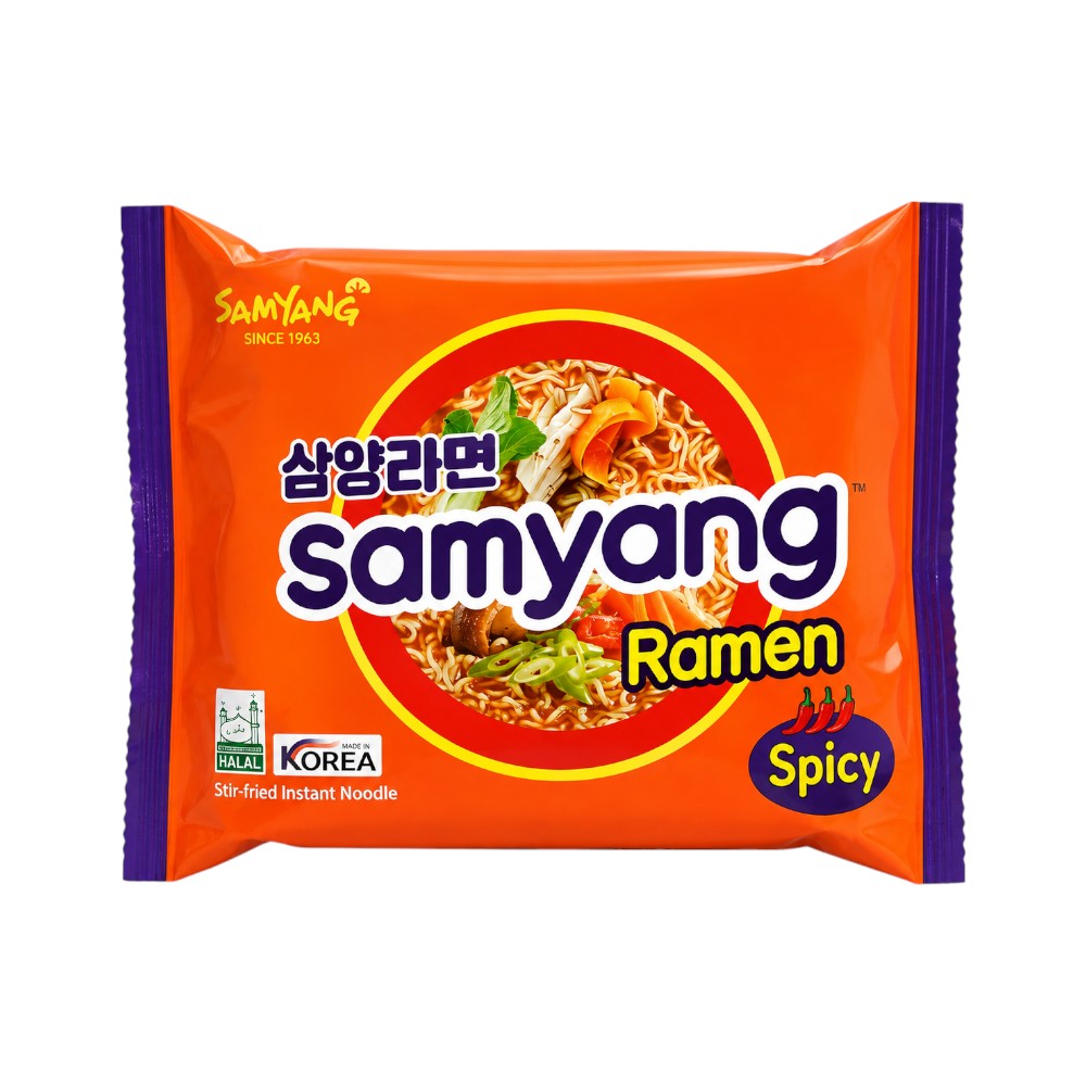 SAMYANG RAMEN SPICY NOODLE FLAVOR 120 GM Default Title - MamasJan GroceryFoods