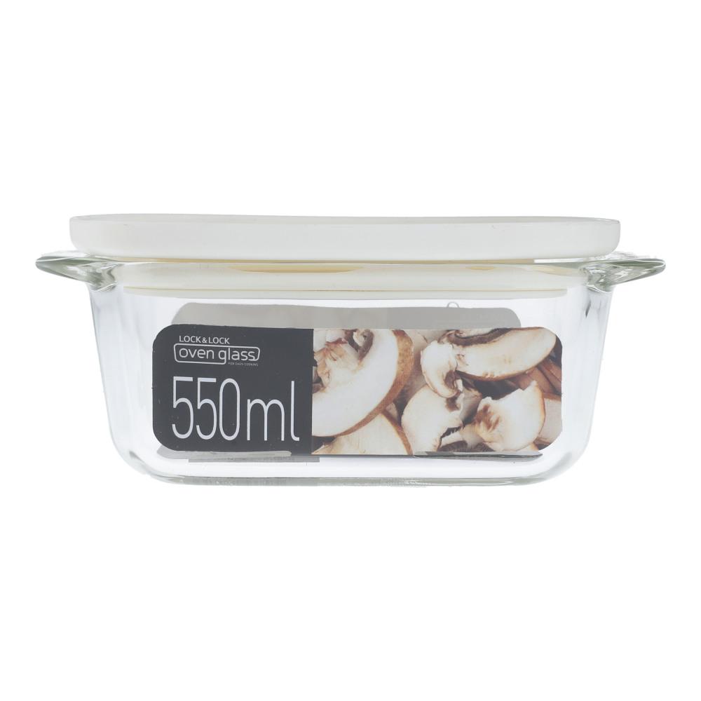 LOCK & LOCK BOWL FREEZER GLASS LLG940W 550ML Default Title - MamasJan Crockery