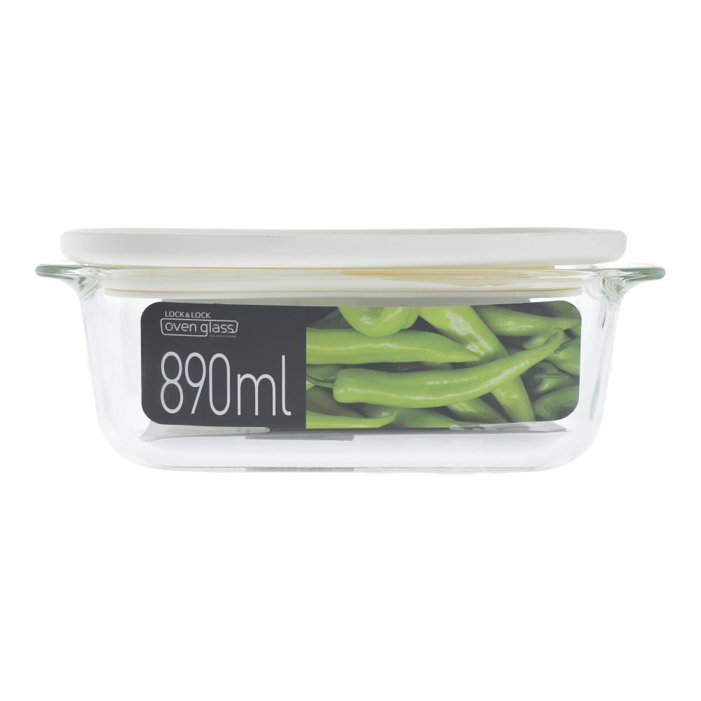 LOCK & LOCK BOWL FREEZER GLASS LLG941W 890ML Default Title - MamasJan Crockery