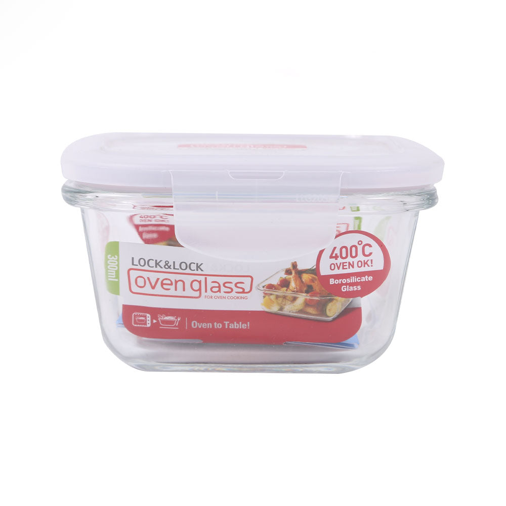 LOCK & LOCK BOWL FREEZER GLASS LLG205 300ML Default Title - MamasJan Crockery