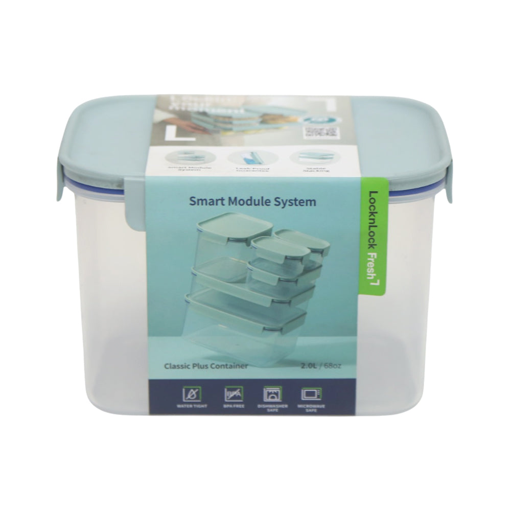 LOCK N LOCK CONTAINER CLASSIC PLUS RECTANGULAR-2.0L-MIT Default Title - MamasJan Grocery Nonfood