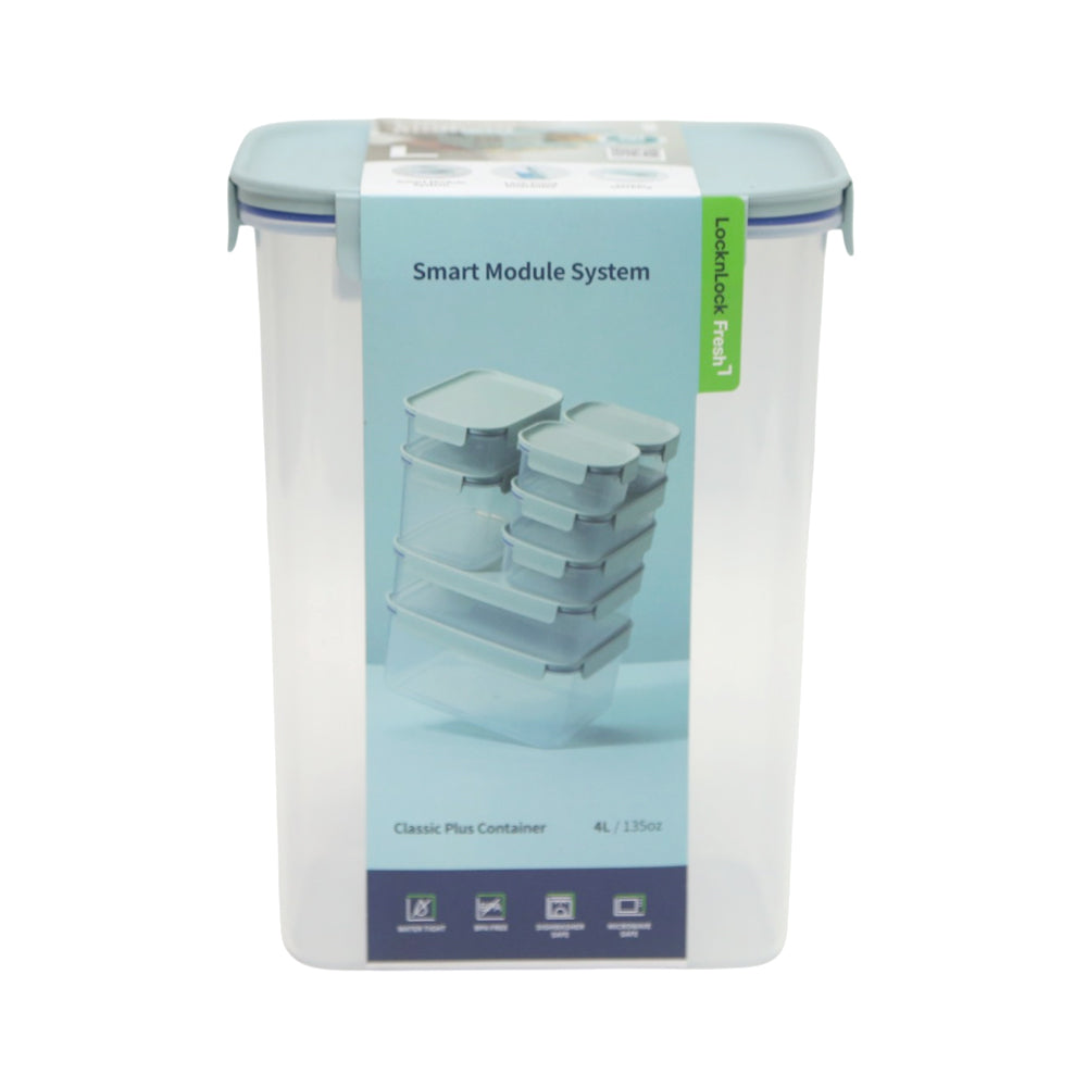 LOCK N LOCK CONTAINER CLASSIC PLUS RECTANGULAR W/HANDLE -4. Default Title - MamasJan Grocery Nonfood