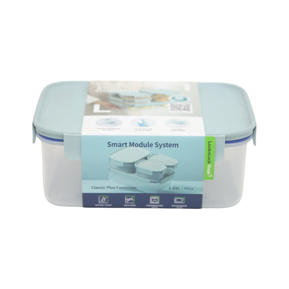 LOCK N LOCK CONTAINER CLASSIC PLUS RECTANGULAR-1.65L-MIT Default Title - MamasJan Grocery Nonfood