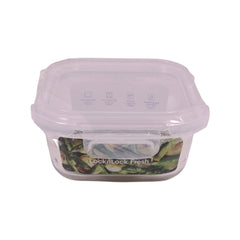 LOCK N LOCK STACKABLE GLASS CONTAINER SQUARE 520ML Default Title - MamasJan Grocery Nonfood