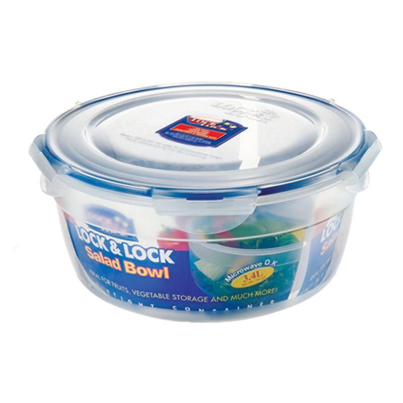 LOCK N LOCK CONTAINER SALAD BOWL HSM947 3.4 LTR Default Title - MamasJan Grocery Nonfood