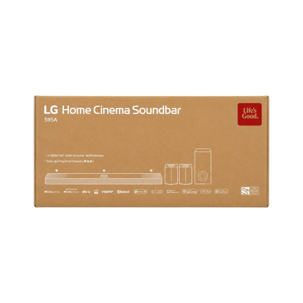 LG 9.1.5 810W WIRELESS SOUNDBAR S95QR Default Title - MamasJan Electronics