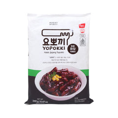 YOPOKKI JJAJANG TOPOKKI RICE CAKE POUCH 280GM Default Title - MamasJan Grocery