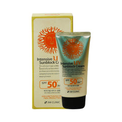 3W CLINIC INTENSIVE UV SUNBLOCK CREAM 70 ML Default Title - MamasJan Makeup