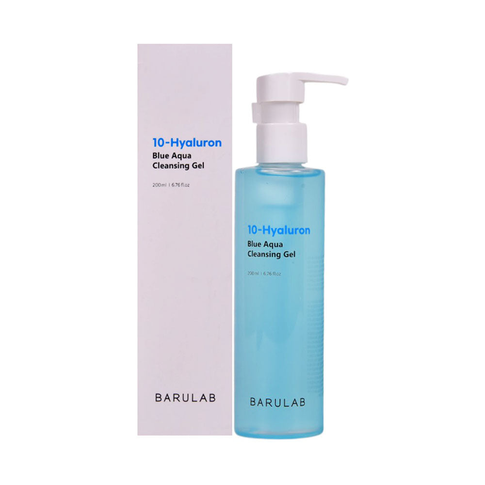 10-HYALURONIC ACID BLUE AQUA CLEANSING GEL (200ML) Default Title - MamasJan Makeup