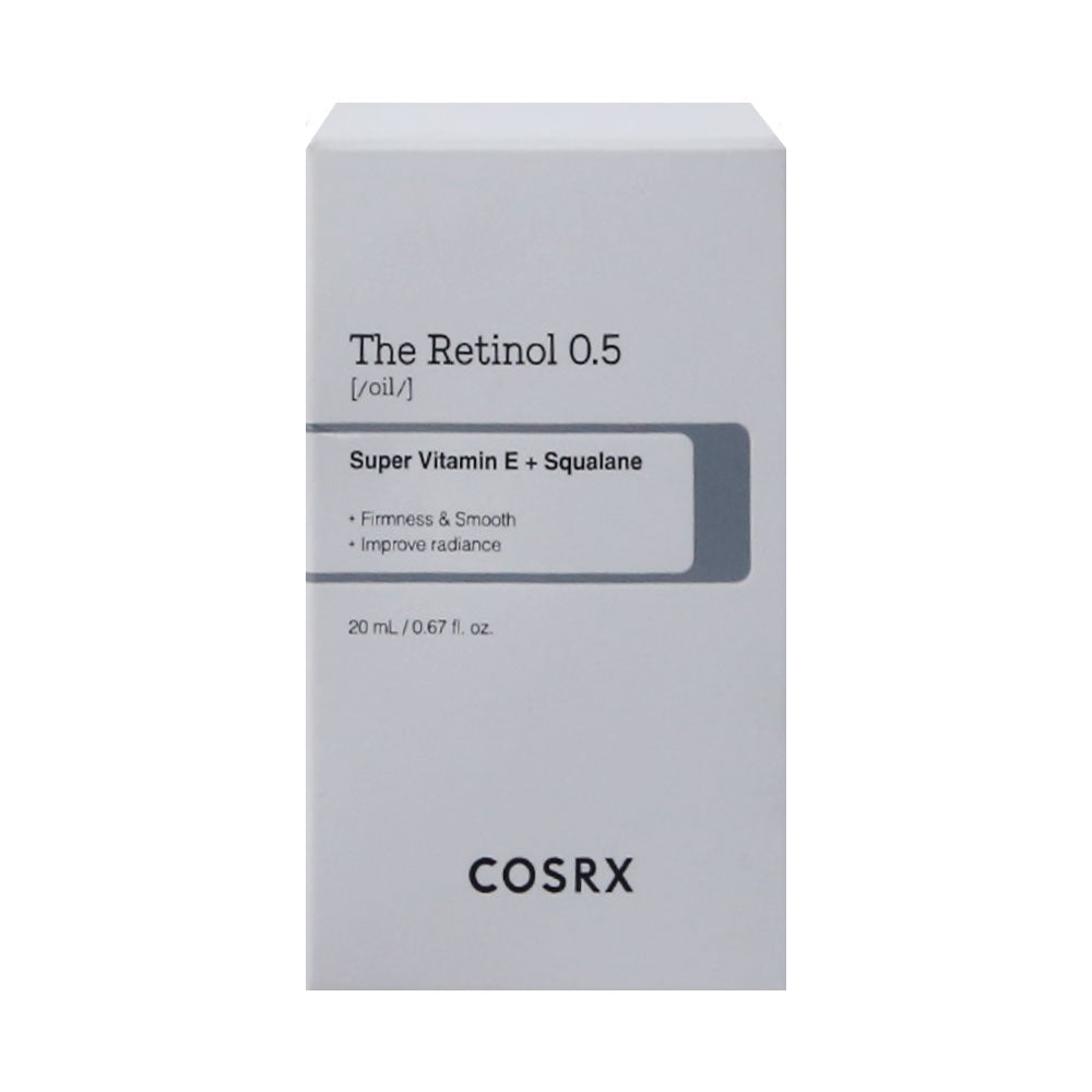 COSRX - THE RETINOL 0.5 SUPER VITAMIN E +SQUALENE OIL 20ML Default Title - MamasJan Makeup