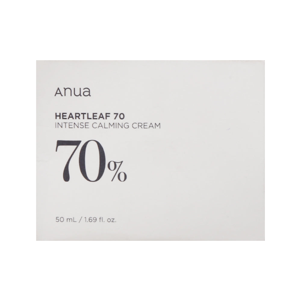 ANUA HEARTLEAF 70 INTENSE CALMING CREAM 50 ML Default Title - MamasJan Makeup