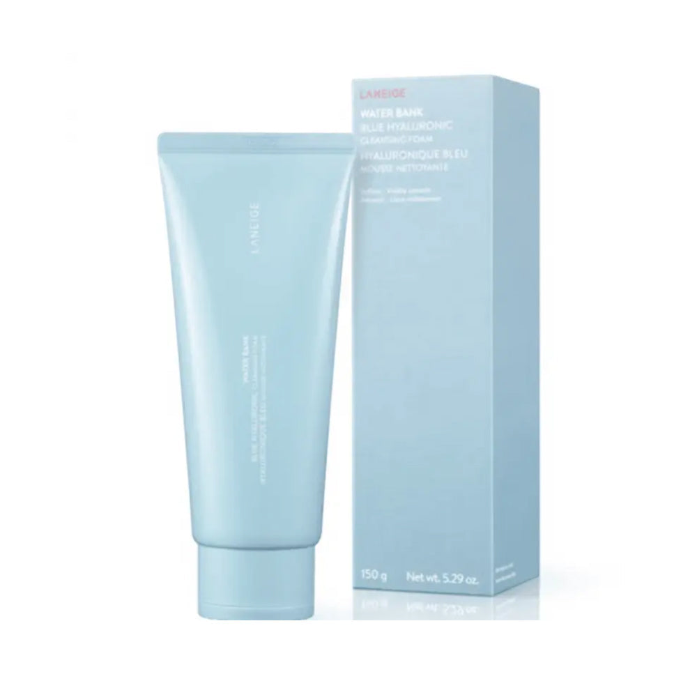LANEIGE WATER BANK BLUE HYALURONIC CLEANSING FOAM 150G Default Title - MamasJan Makeup